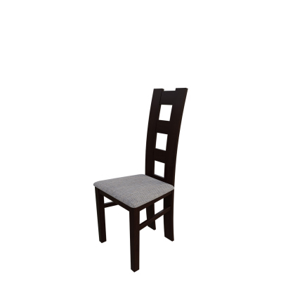 Jedálenská stolička MOVILE 21 - orech / šedá 2