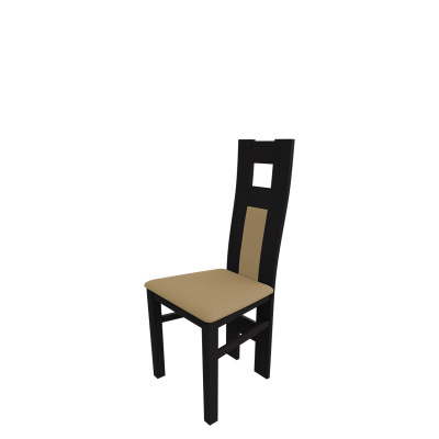 Jedálenská stolička MOVILE 20 - wenge / béžová