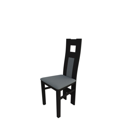 Jedálenská stolička MOVILE 20 - wenge / šedá 1