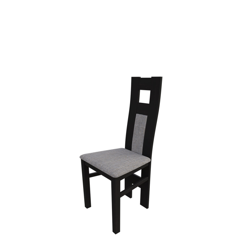 Jedálenská stolička MOVILE 20 - wenge / šedá 2