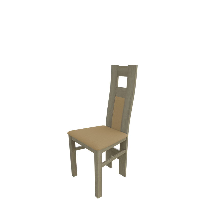 Jedálenská stolička MOVILE 20 - dub sonoma / béžová