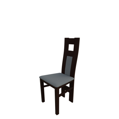 Jedálenská stolička MOVILE 20 - orech / šedá 1