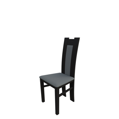 Jedálenská stolička MOVILE 18 - wenge / šedá 1