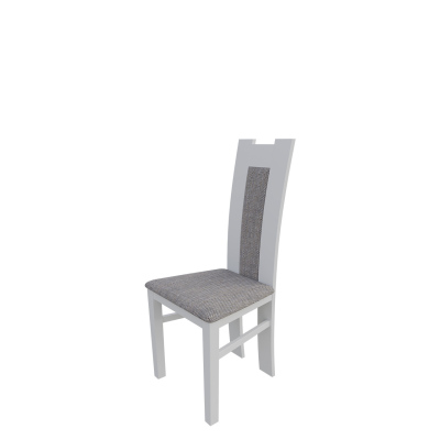 Jedálenská stolička MOVILE 18 - biela / šedá 2