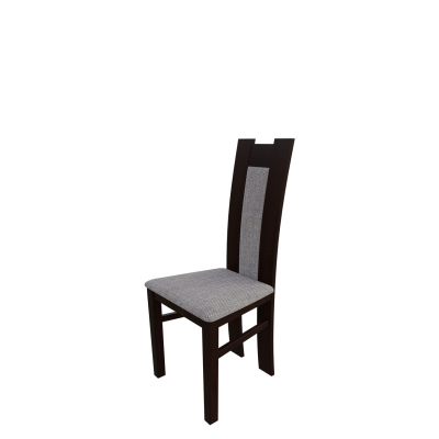 Jedálenská stolička MOVILE 18 - orech / šedá 2