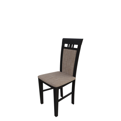 Jedálenská stolička MOVILE 12 - wenge / hnedá