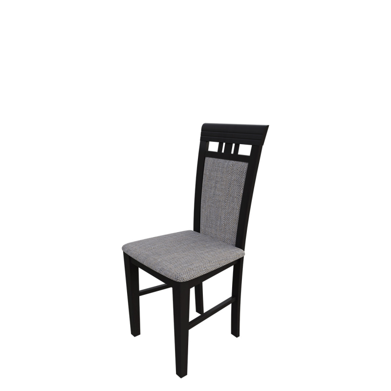 Jedálenská stolička MOVILE 12 - wenge / šedá 2