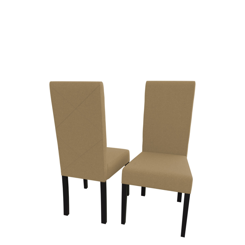Jedálenská stolička MOVILE 4 - wenge / béžová