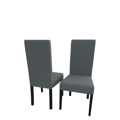Jedálenská stolička MOVILE 4 - wenge / šedá 1