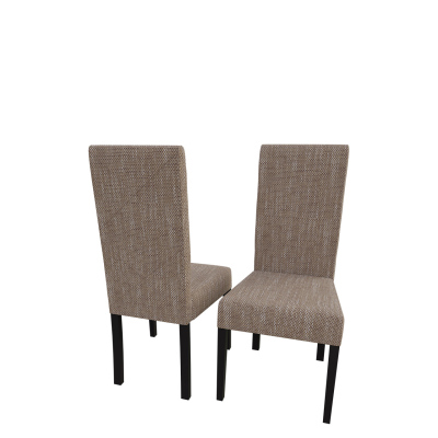 Jedálenská stolička MOVILE 4 - wenge / hnedá