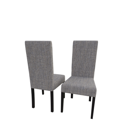 Jedálenská stolička MOVILE 4 - wenge / šedá 2