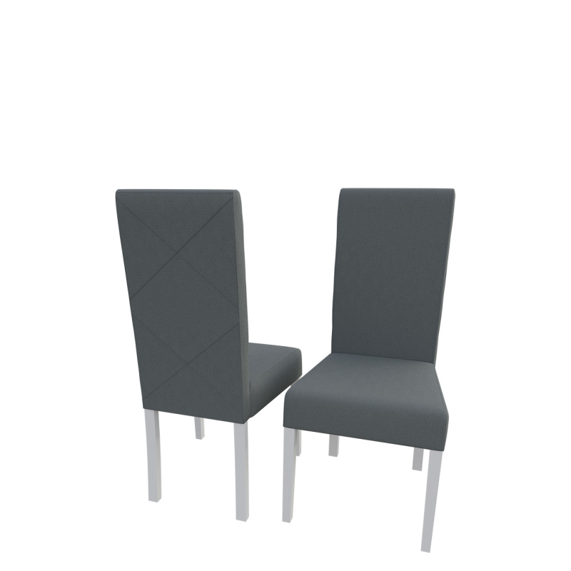 Jedálenská stolička MOVILE 4 - biela / šedá 1