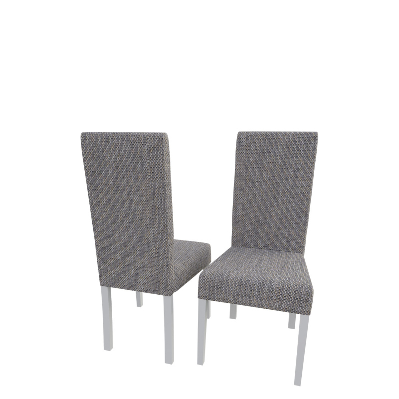 Jedálenská stolička MOVILE 4 - biela / šedá 2