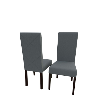 Jedálenská stolička MOVILE 4 - orech / šedá 1
