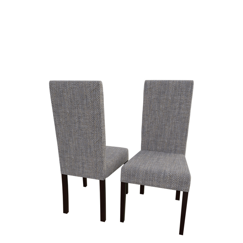Jedálenská stolička MOVILE 4 - orech / šedá 2