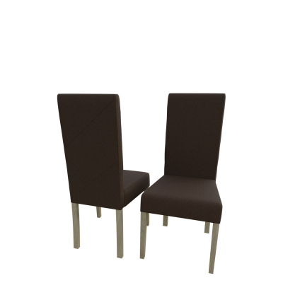 Jedálenská stolička MOVILE 4 - dub sonoma / tmavá hnedá 1