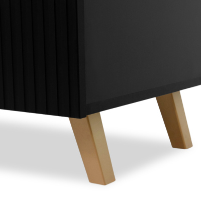 TV stolík 200 cm CRATO - biely