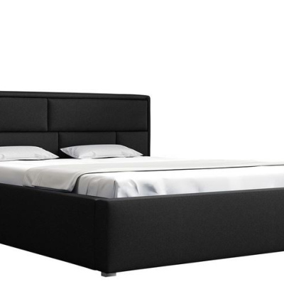 Manželská posteľ s úložným priestorom a roštom 180x200 IVENDORF 2 - modrá