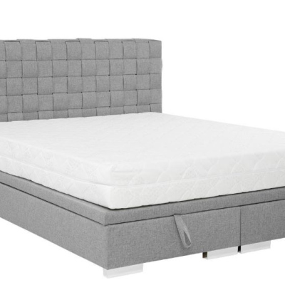 Kontinentálna manželská posteľ 160x200 EUTIN 2 - šedá