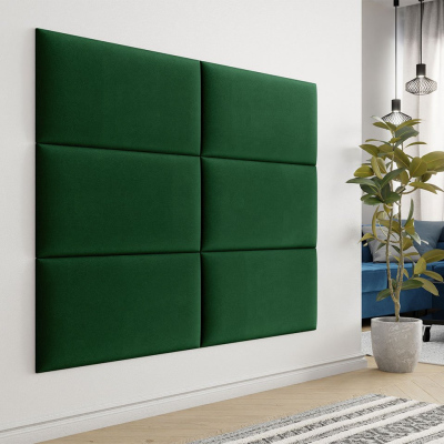 Čalúnený panel na stenu 84x42 PAG - zelený
