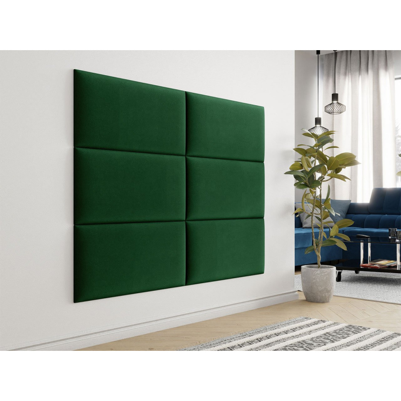 Čalúnený panel na stenu 84x42 PAG - zelený