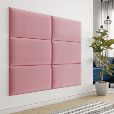 Čalúnený panel na stenu 84x42 PAG - ružový