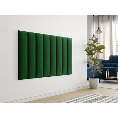 Čalúnený nástenný panel 80x20 PAG - zelený