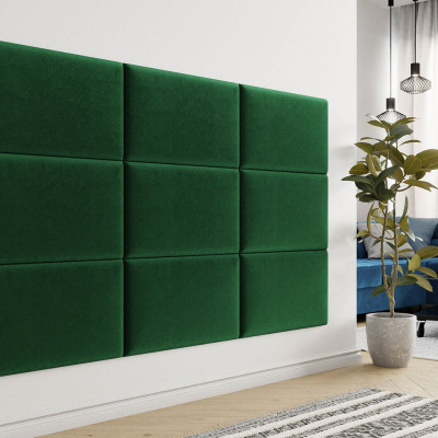 Čalúnený panel na stenu 70x40 PAG - zelený