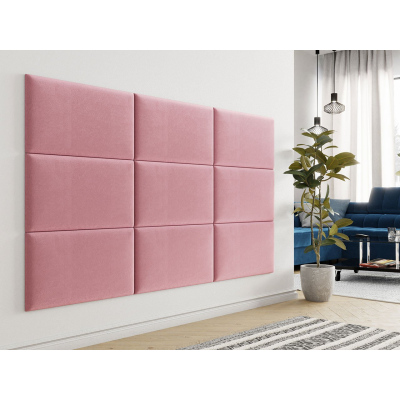 Čalúnený panel na stenu 70x40 PAG - ružový