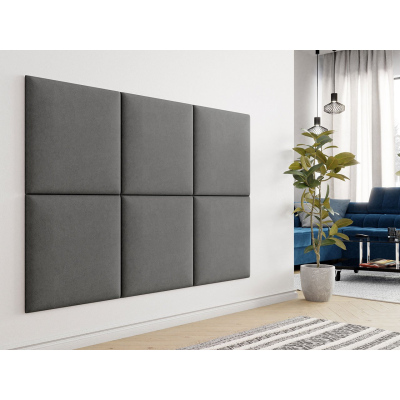 Čalúnený panel 60x60 PAG - šedý