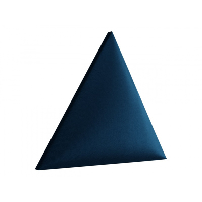 Čalúnený nástenný panel ABRANTES 3 - tmavý modrý