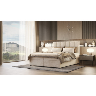 Hotelová posteľ DELTA 1 - 180x200, béžová