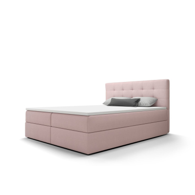 Moderná posteľ s úložným priestorom 180x200 STIG 5 - ružová