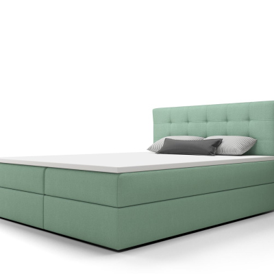 Moderná posteľ s úložným priestorom 160x200 STIG 5 - zelená