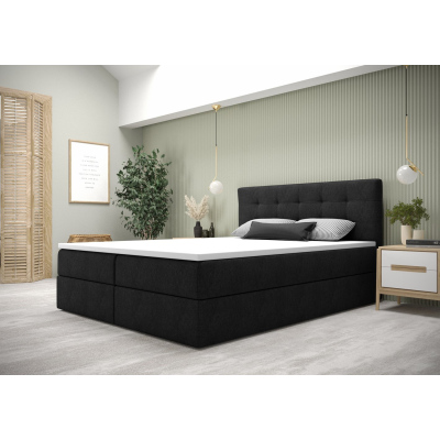Moderná posteľ s úložným priestorom 140x200 STIG 5 - antracit