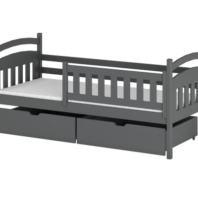 Detská posteľ 90x190 TITO - grafit