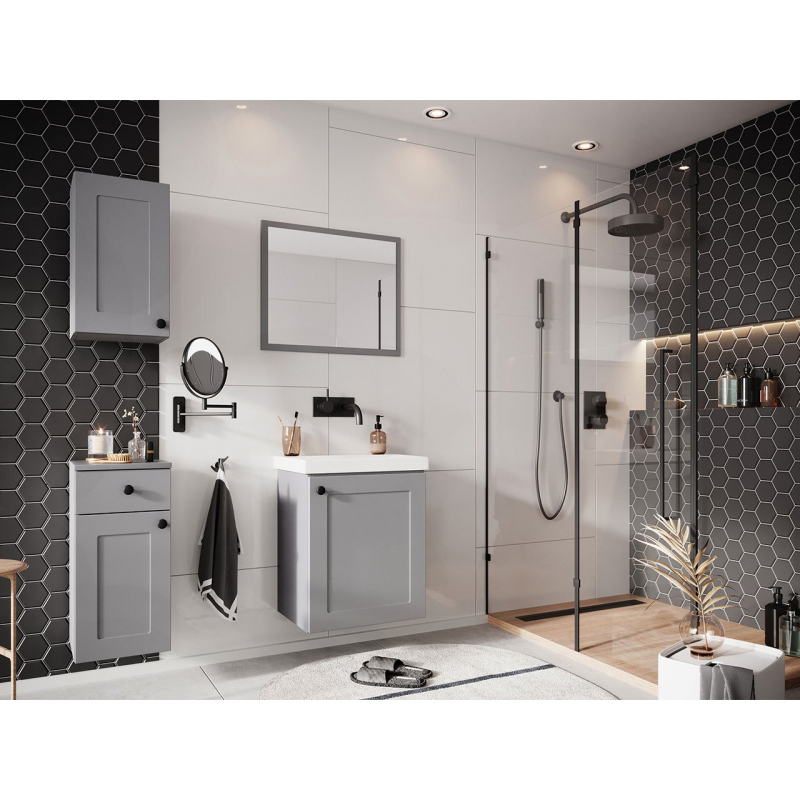 Kúpeľňový nábytok s umývadlom SYKE 2 - šedý