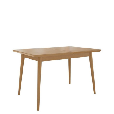 Rozkladací jedálenský stôl OLMIO - prírodné drevo