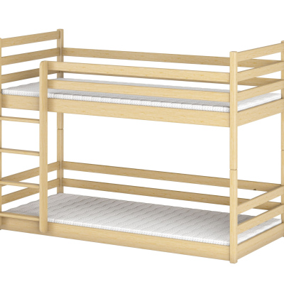 Detská poschodová posteľ MACY - 80x160, borovica