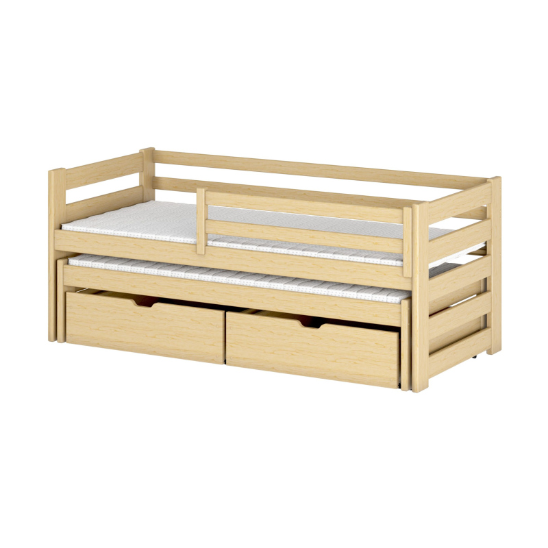 Detská posteľ 80x180 FILIPA - borovica