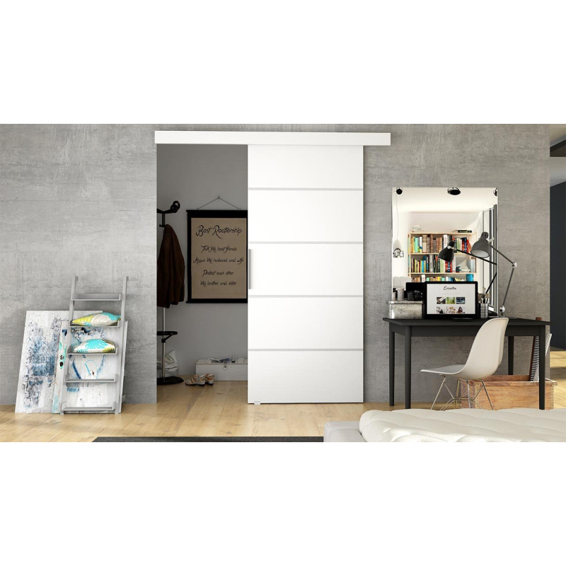 Posuvné dvere MIRAN 3 - 70 cm, biele