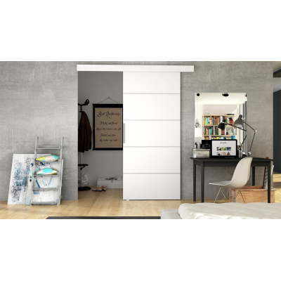 Posuvné dvere MIRAN 3 - 70 cm, biele