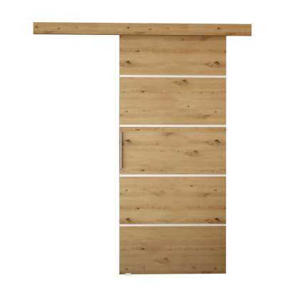 Posuvné dvere MIRAN 3 - 70 cm, čierne