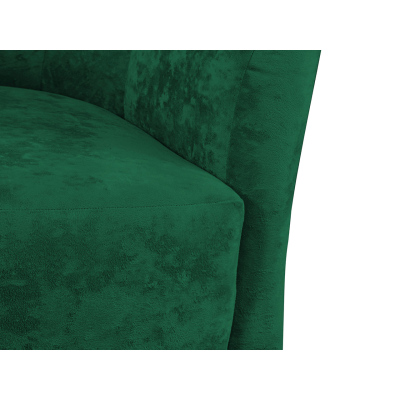 Zostava sedacích súprav KOHANA - zelená / čierne nožičky