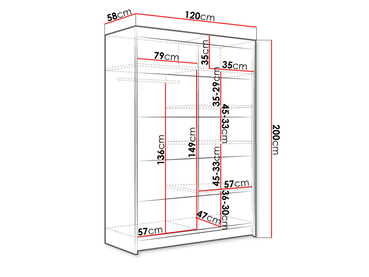  atn kov skri a 120 cm s led rgb osvetlen m samanre 4 biela dub