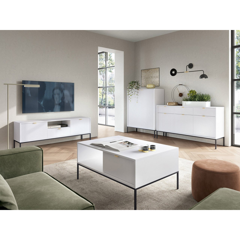 Nábytok do obývacej izby UMAG 2 - biely