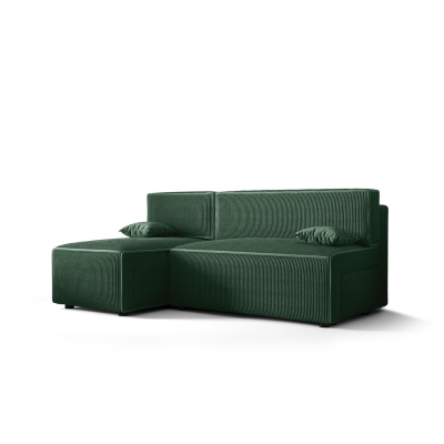 Pohodlná sedačka s úložným priestorom RADANA - zelená