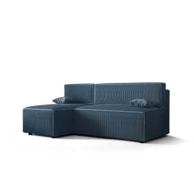 Pohodlná sedačka s úložným priestorom RADANA - modrá