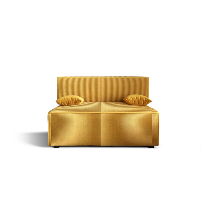 Pohodlná pohovka s úložným priestorom RADANA - žltá