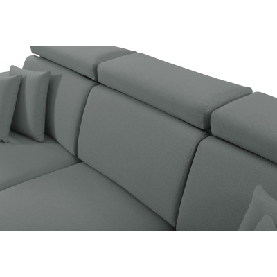 Rozkladacia sedacia súprava s úložným priestorom RAIWIN MINI - šedá